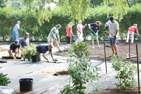 Gardening night at “Capernaum”